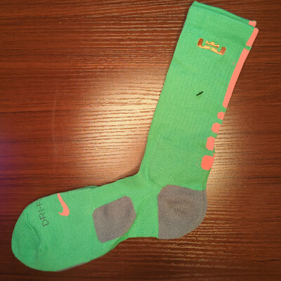 nike elite basketball socks green