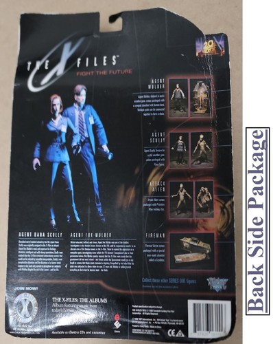 1998 McFarlane Toys X Files Fight The Future Agent Mulder Action Figure Ser 1 - Picture 8 of 8