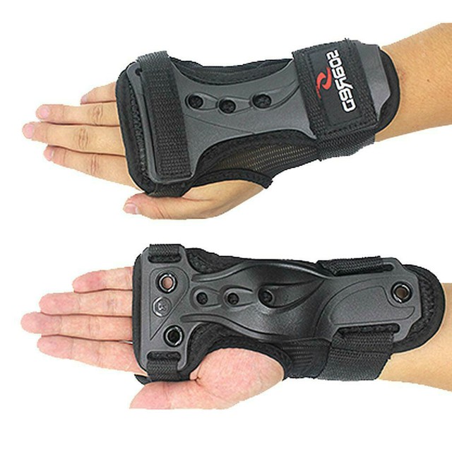 Ski Snowboard Roller Skate Wrist Brace Gloves Guard Support Strain