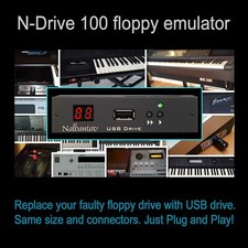Nalbantov USB Floppy Disk Drive Emulator N-Drive 100 for Yamaha B2000 and MDF3