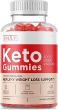 Rillvo Truly Keto ACV Gummies,  Apple Cider Vinegar Capsules  (60...