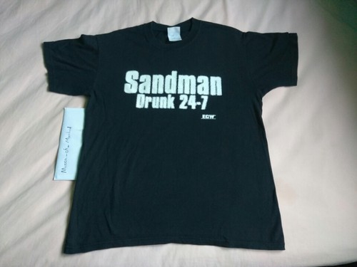 Vintage Original ECW Sandman Drunk 24-7 