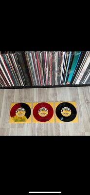 Bad Brains Dadditude Vinyl 7  Red Yellow Black Red Black Punk Hardcore