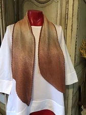 vintage scarf Measuring 6X50 nice design and color combo