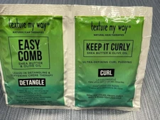 30x .5 oz Packs of Texture My Way Easy Comb & Keep It Curly = 15 oz