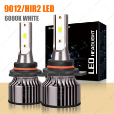 UPC 055000000000 product image for 9012 LED Headlight Bulb Kit High Low Beam 5500000LM Super Bright 6500K White ZH | upcitemdb.com