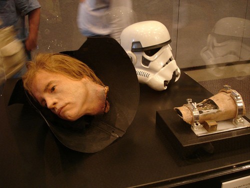 NEW MARK HAMILL LIFE-SIZE Life Cast Life Mask in Lightweight White Resin - Picture 7 of 8