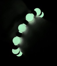 Glow in the Dark Gemstone Bracelet: Men's or Women's