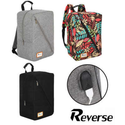 WIZZAIR  40x30X20 cm USB-Lade Rucksack Reisetasche Boardgepäck Kabinengepäck