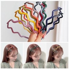 8 Mixed Color Wave Headband Hair band Headpiece Alice Band 6mm Fashion