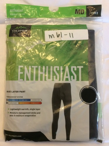 Coldpruf Mens Black Enthusiast Base 