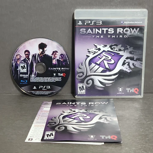 Saints Row The Third PlayStation 3 PS3 Complete Refurbished