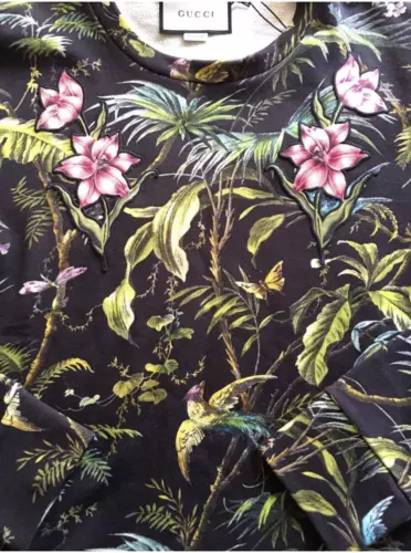 Gucci clearance floral sweatshirt