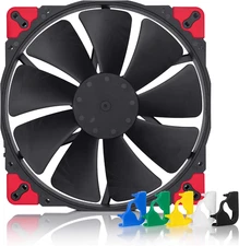 NF-A20 PWM Chromax.Black.Swap, Premium Quiet Fan, 4-Pin (200X30Mm, Black) for De