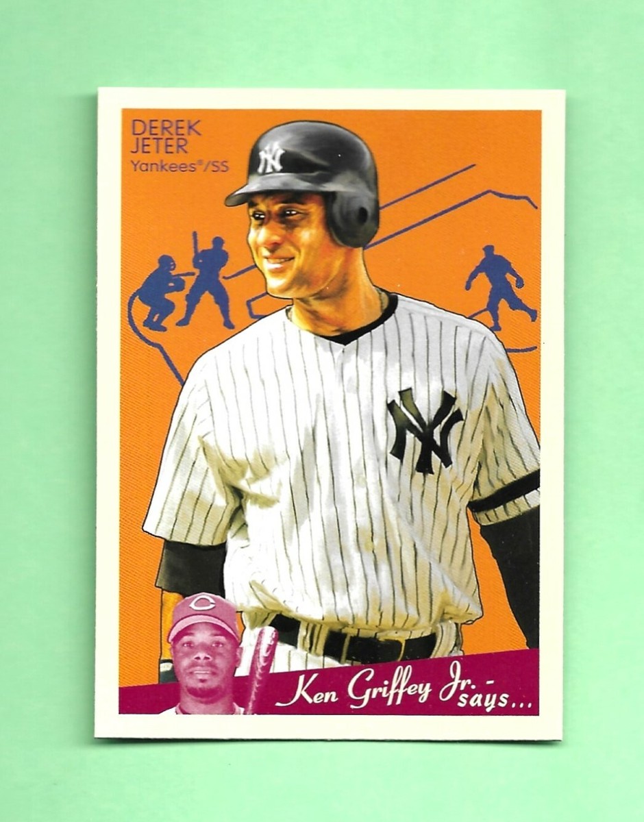 2008 Upper Deck GOUDEY GRIFFEY SAYS Card # 129 DEREK JETER YANKEES