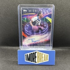 🔥Tristen Newton Topps Midnight 2025-26 Stroke Of Midnight Auto 02/50🔥