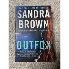 Outfox by Sandra Brown Paperback Novel 2020 Mystery Thriller Suspense