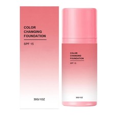 Color Changing Foundation 30g Full Coverage Moisturizing Long Lasting