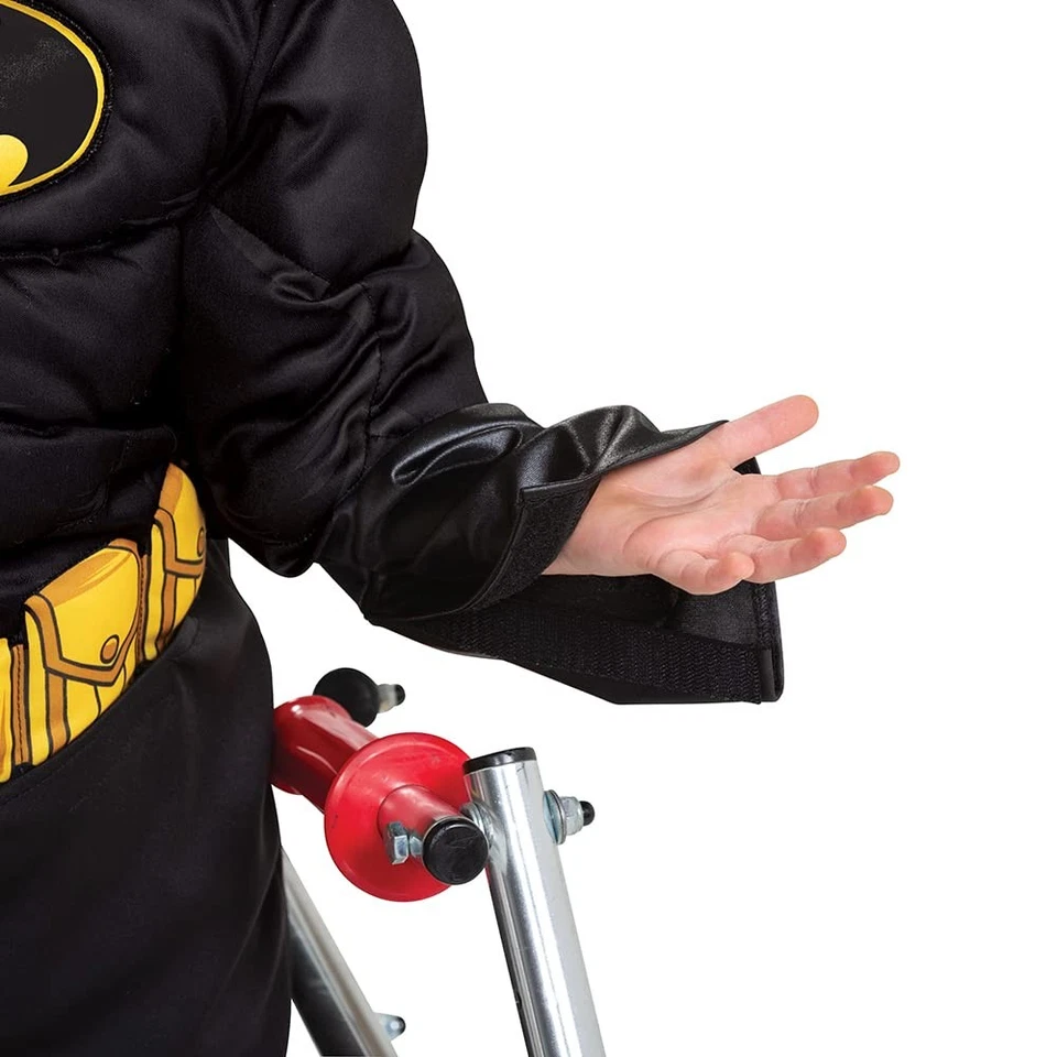 Disfraz Batman Adaptable Deluxe Disfraz Mono, Capa y Máscara Niño Talla S (4-6) Foto 3 de 4