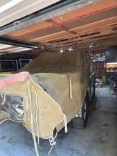 Land Rover Series 109 Military Canvas Top - Canvas Top Only No Frame