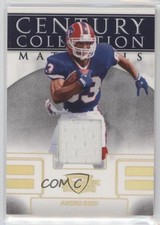 2008 Donruss Threads Century Collection Materials /250 Andre Reed #CCM-9 HOF a8r