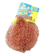 Chore Boy Copper Scrubber 100% Pure Copper Scrubbers New Steel Wool Scouring Pad
