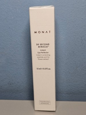 Monat 30 Second Miracle Instant Eye Perfector - 15 mL / 0.5 fl oz - New! Sealed!