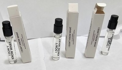 3 D.S. & Durga I DON'T KNOW WHAT EDP Samples Spray 0.05oz each, total 0.15oz NIB