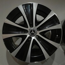 1x Alufelge 18 Zoll 8.0" 5x112 43ET A2134013700 Mercedes-Benz Rim Wheel