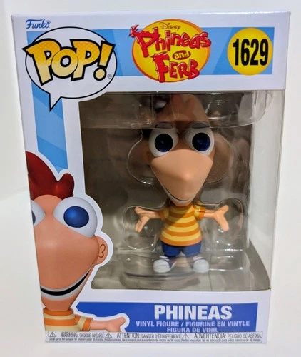 Funko Pop! Disney Phineas and Ferb #1629 Collectible Figurine With Protector