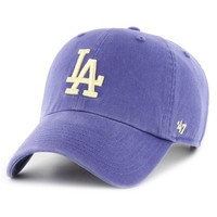 47 Brand Strapback Cap - Clean Up Los Angeles Dodgers Space
