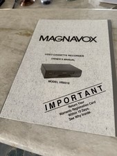 Original Vintage Magnavox VR9310 VCR Video Ca...