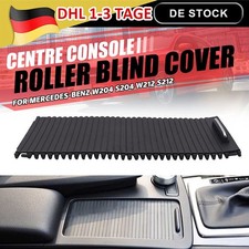 Mittelkonsole Abdeckung Rollo Schwarz f&uuml;r Mercedes Benz W204 W212 S204 S212 DE