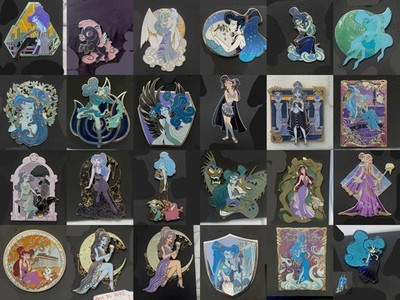Megara Spirit Meg Hercules Pegasus Pain Panic Fantasy Enamel Pin