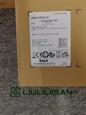 1PC New Spot Goods FOR INVT Inverter GD20-0R4G-S2 220V/0.4KW DHL Fast shipping