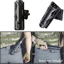 Baton Holder Expandable Plastic Swivelling Pouch Baton Case Telescopic Holster
