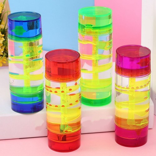 Redhourglass Centre Colonne Plaque Tournante Huile Drop Sablier Gelée Couleur - Photo 6 sur 12