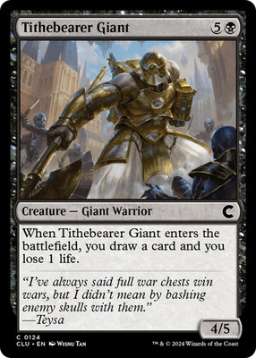 Tithebearer Giant #124 (LP) Ravnica Clue CLU Magic MTG
