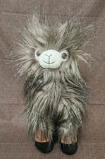 Fiesta's Shaggimals 11" Shaggy Llama Dark Brown Tan Stuff Plush Animal