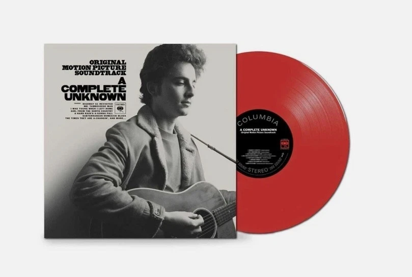A Complete Unknown - OMPST (Timothee Chalamet) Red Vinyl New/Sealed - Image 1 of 1