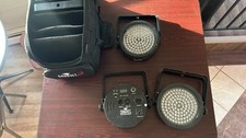 5 x Chauvet DJ SlimPAR 56 ILS RGB Wash Light With Case