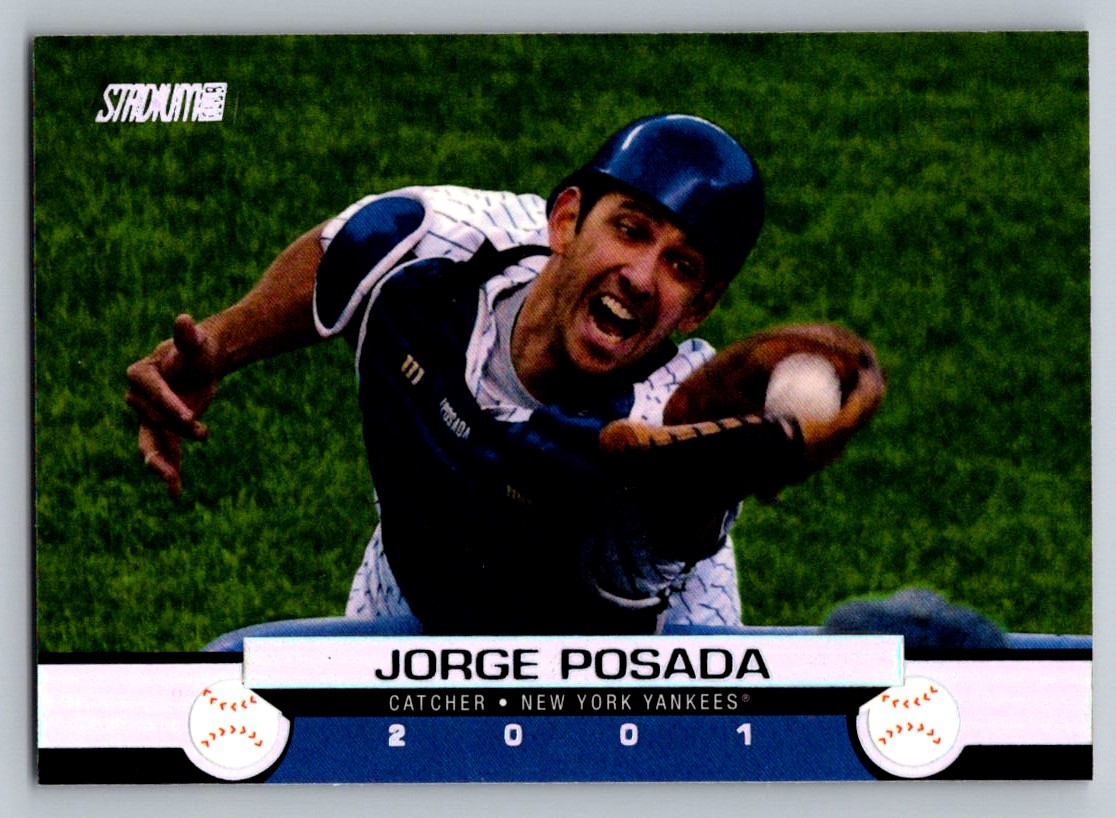 2001 Stadium Club #49 Jorge Posada