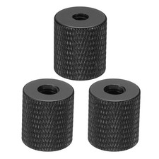 Tripod Screw Adapter Camera Screw Mount 1/4" Female to M5 Female Black 3Pcs