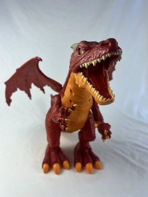 Zuru Robo Alive Fire Breathing Red Dragon Battery Powered Roar and Walking Works