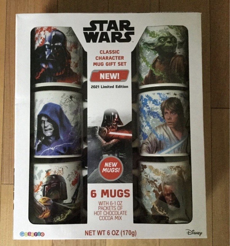 Disney Star Wars 6 Character Mug Set