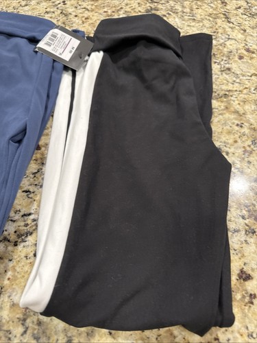 Art Class Yoga Pants Girls Medium 8 Black Blue Flair Lot Of 2 - Picture 3 of 5
