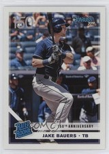 2019 Panini Donruss Rated Rookie 150th Anniversary 7/150 Jake Bauers #39 0q3