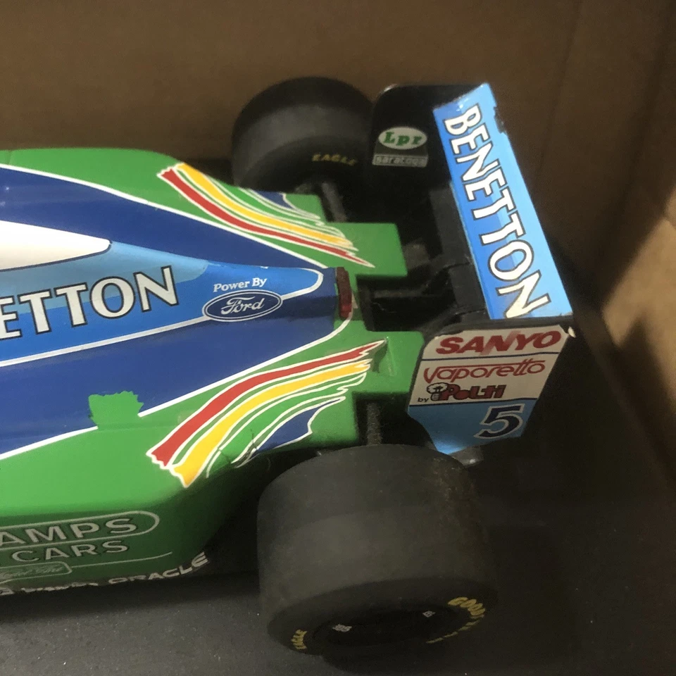 Minichamps escala 1/18 - 510 941805 Benetton Ford B194 GP Schumacher sistema deportivo Foto 3 de 4