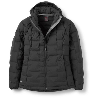 Rab Damen Cubit Stretch Daunenjacke warm Winter Wandern Walking Outdoor (Ebenholz)