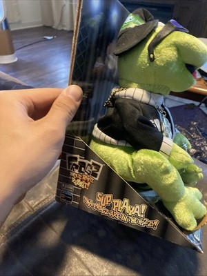 Gemmy Frogz Rock Rap It Ribbit Hip Hop Frog Singing Plush Livin